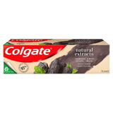 Colgate Natural Extracts Carbon+White Zahnpasta mit Aktivkohle, 75 ml