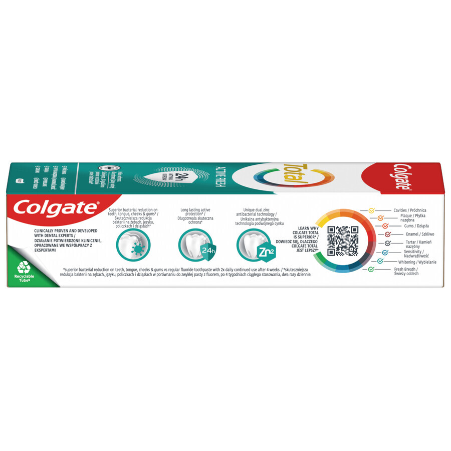 Colgate Total Active Freshness Zahnpasta, 75 ml