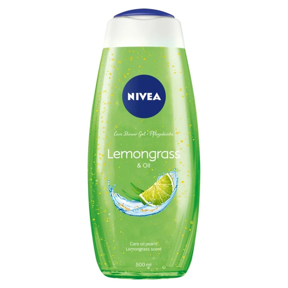 Nivea, Duschgel, Zitronengras & Öl, 500 ml
