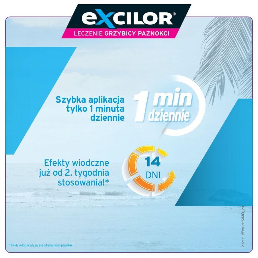 Excilor Traitement des mycoses de l'ongle, stick, 3,3 ml