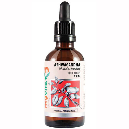 MyVita Ashwagandha, Flüssigextrakt, 50 ml