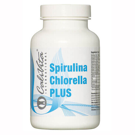 Calivita, Spirulina, Chlorella Plus, 100 Tabletten