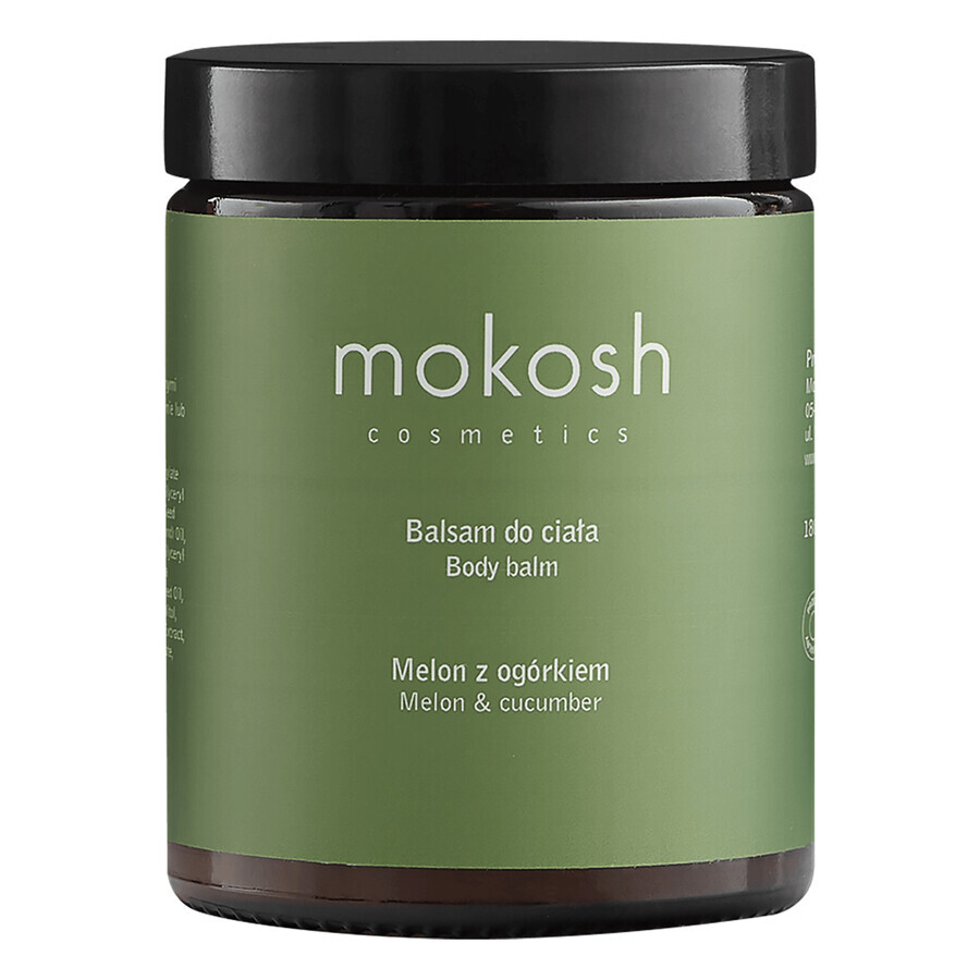 Mokosh, body lotion, melon with cucumber, 180 ml