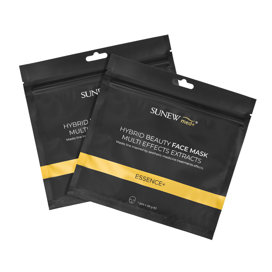 SunewMed+ Essence+ Snail Mucus Peptide Fabric Hybrid Mask 1pc