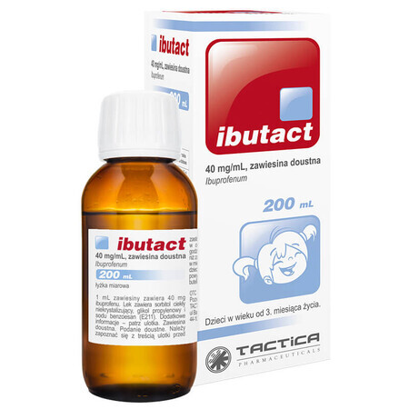 Ibutact 40 mg/ml, Suspension zum Einnehmen, ab 3 Monaten, 200 ml