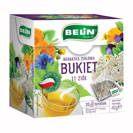 Belin Bouquet 11 hierbas, tisana, 2 g x 20 bolsitas