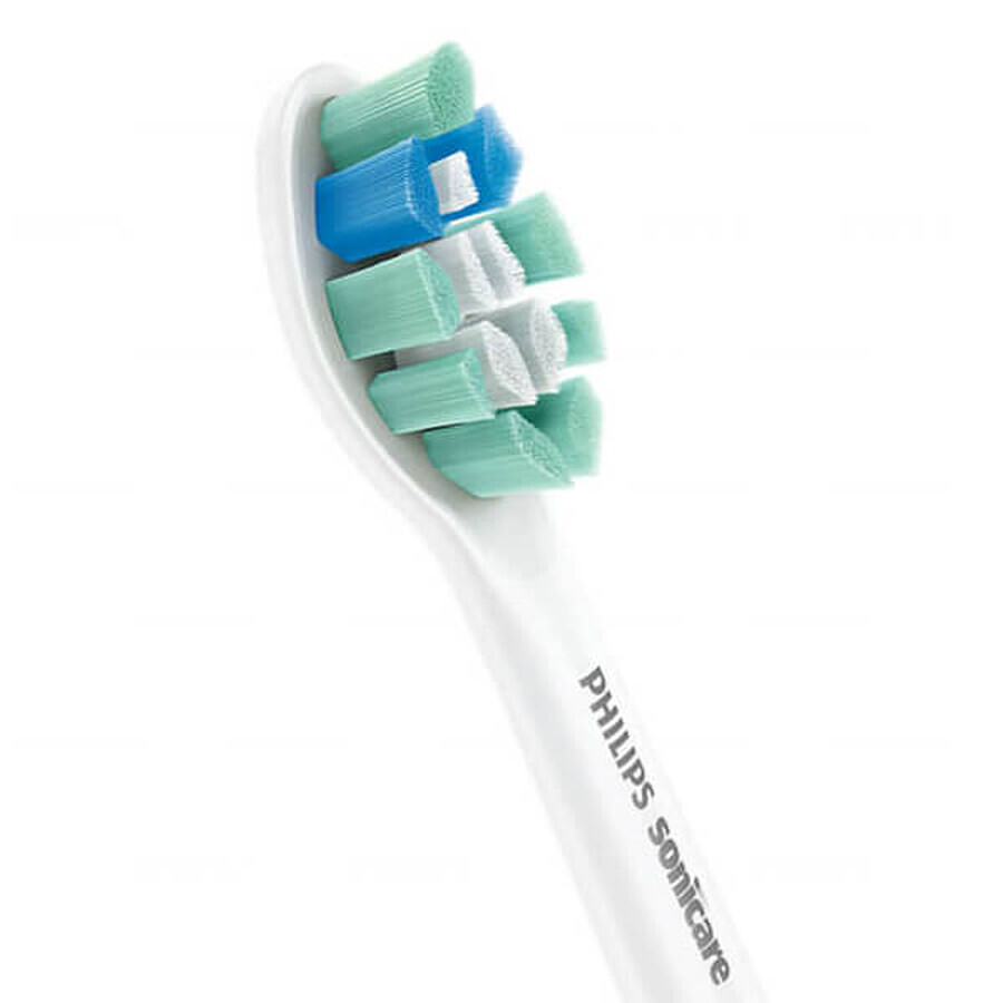 Philips, Ersatzaufsätze für Sonicare C2 Optimal Plaque Defence Schallzahnbürste, HX9024/10, weiß, 4 Stück