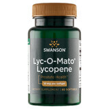 Swanson Lyc-O-Mato Lycopene, natural lycopene, 60 gel capsules