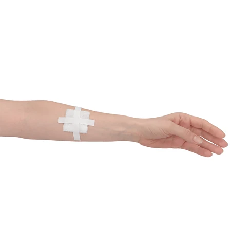 SEMA Protect, unsterile Mulltupfer, 17-fädig, 8 Lagen, 5 cm x 5 cm, 100 Stück