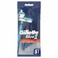 Gillette Blue II Plus, Einwegrasierer, 5 St&#252;ck