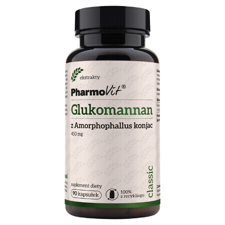 PharmoVit Glucomannan, 90 Kapseln