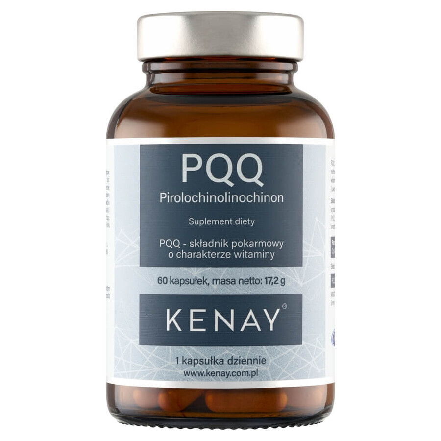 Kenay PQQ Pyrroloquinolinchinon, 60 Kapseln