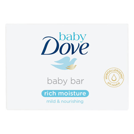 Dove Baby, washing bar for babies, from the first days of life, 75 g