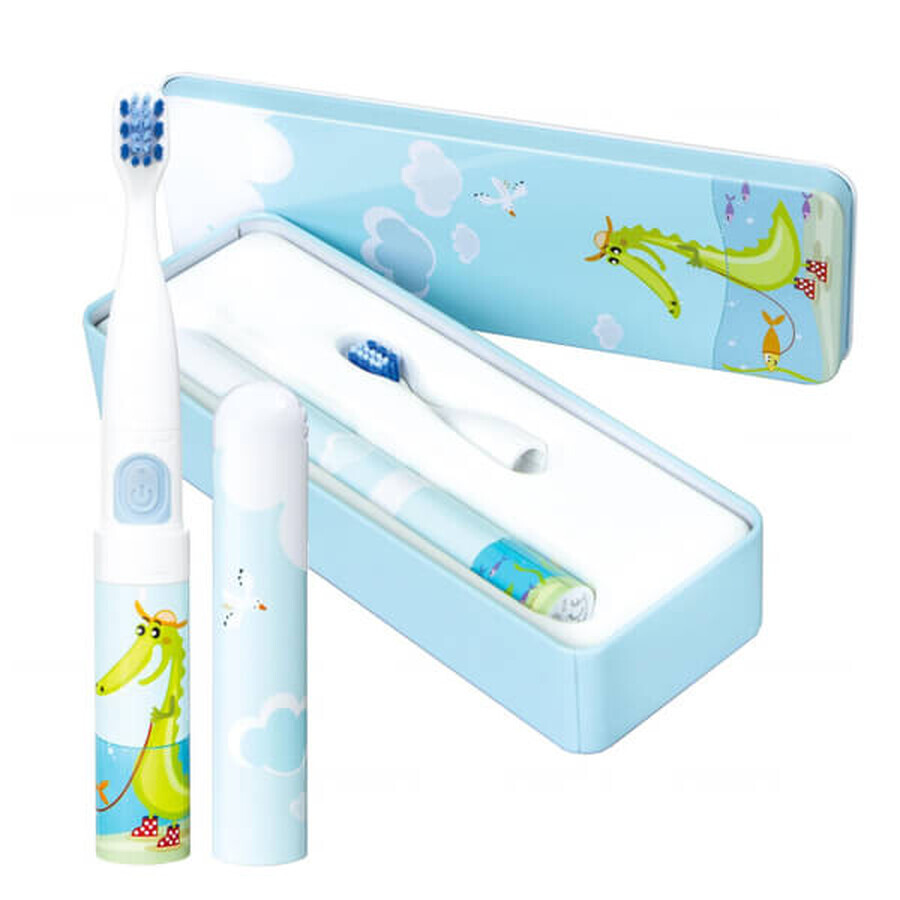 Vitammy Smile, brosse à dents sonique pour enfants à partir de 3 ans, crocodile, 1 pièce