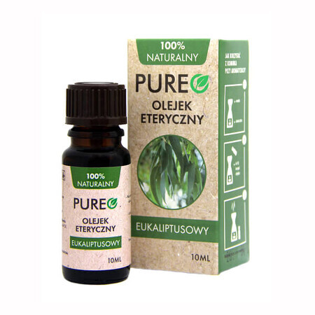 Pureo, eucalyptus etherische olie, 10 ml