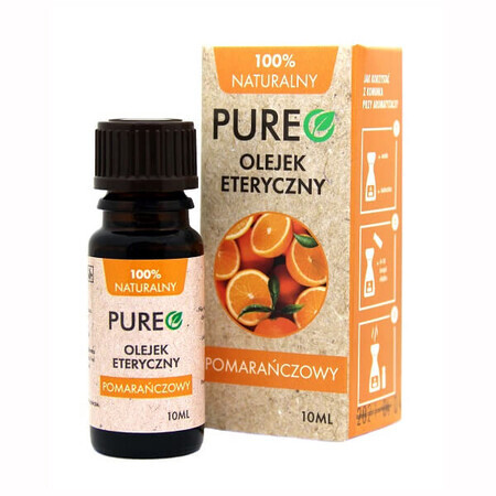 Pureo, orange essential oil, 10 ml