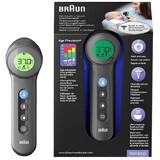 Braun BNT 400, termometro da fronte senza contatto 5 in 1 con precisione Age, nero