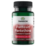 Swanson Panthesin Pantethine, 60 capsules