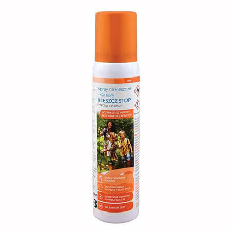 Sanity Tick Stop, spray per zecche e zanzare, con IR3535, 100 ml