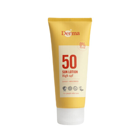 Derma Sun, lozione solare SPF 50, 100 ml