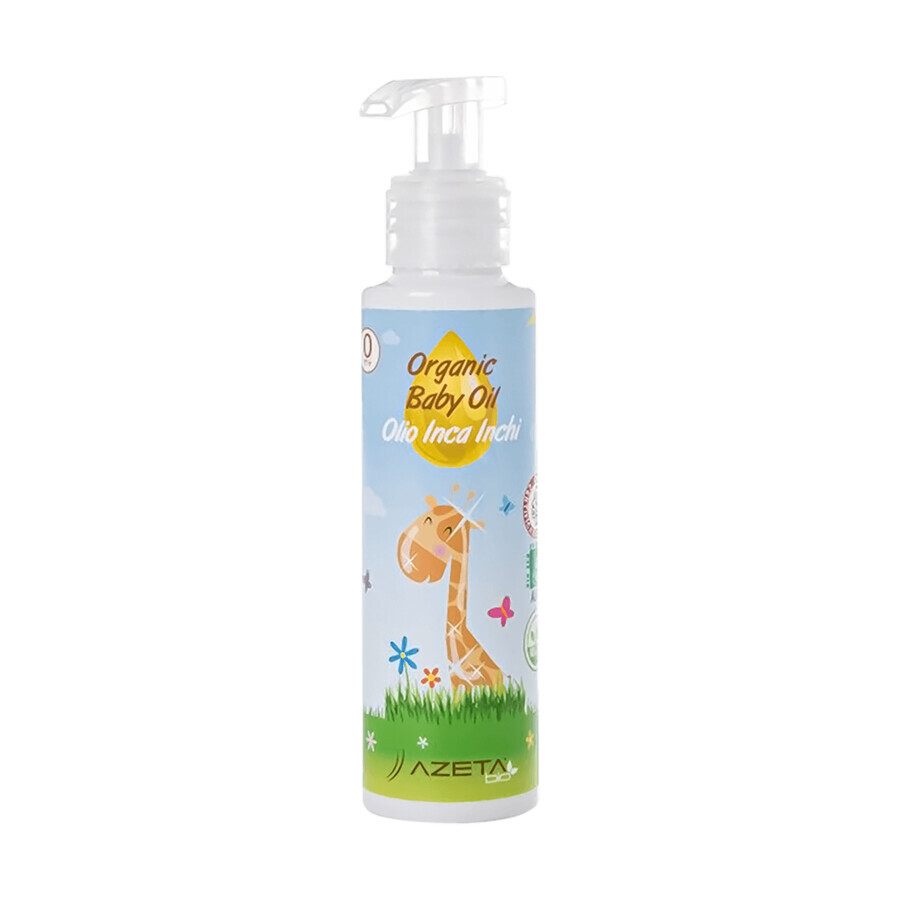 Azeta Bio, Bio-Baby- und Kinderpflege- und Massageöl, ab Geburt, 100 ml