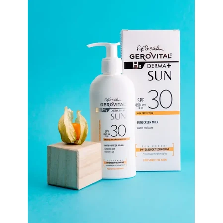 Gerovital H3 Derma+ Sun Sonnenschutzmilch SPF 30, 150 ml, Farmec