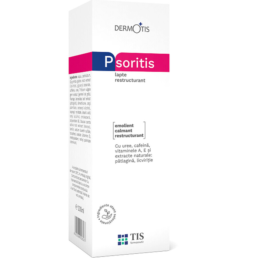 PsoriTis Umstrukturierung Milch, 100 ml, Tis Farmaceutic