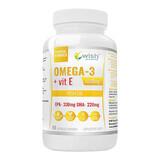 Wish, Omega-3 + Vitamin E 1000 mg, 90 Weichkapseln