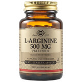 L-Arginin 500 mg, 50 Kapseln, Solgar