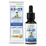 Wish Natural Vitamins K2 + D3 Forte Junior, Tropfen, 30 ml