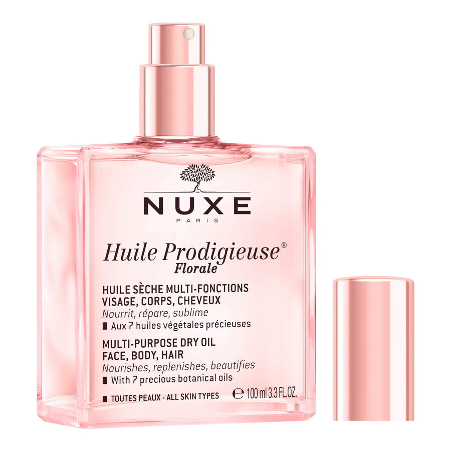 Nuxe Huile Prodigieuse Florale, ulei uscat pentru corp, față și păr, 100 ml