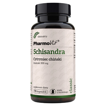 PharmoVit Schisandra, Chinesisches Zitronengras, 90 Kapseln