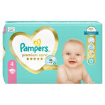 Pampers Premium Care, pannolini, taglia 4, 9-14kg, 68 pz.