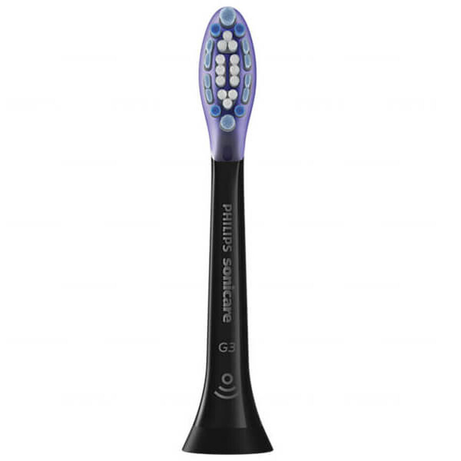 Philips, Ersatzaufsätze für Sonicare G3 Premium Gum Care Schallzahnbürste, HX9054/33, schwarz, 4 Stück