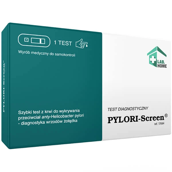 Pylori-Screen, Schnelltest zum Nachweis von Antikörpern gegen Helicobacter pylori, 1 Stück