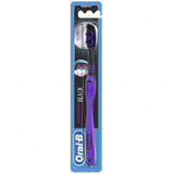 Oral-B Allrounder Schwarz, Zahnbürste, Medium, 1 Stück