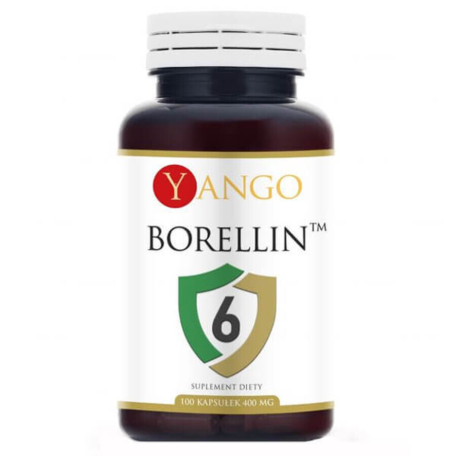 Yango Borrelin 6, 100 pflanzliche Kapseln