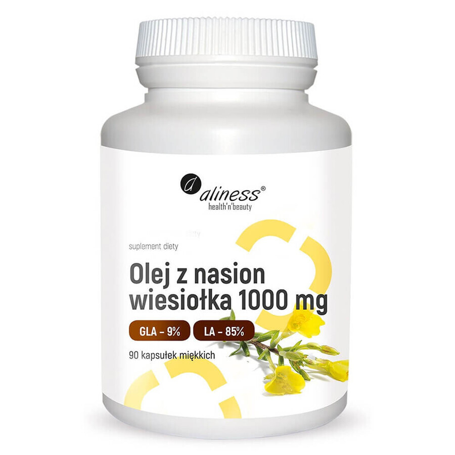 Aliness Olio di semi di enotera 1000 mg, 90 capsule molli