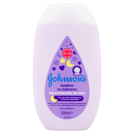 Johnson's baby, Schlafenszeit, Kinder Schlafenszeit Körpermilch, 300 ml