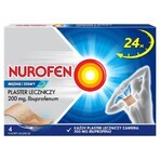 Nurofen Muskeln und Gelenke 200 mg, medizinisches Pflaster, 4 Stück