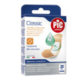 Pic Solution Classic, Verbandpflaster, antibakteriell, Medium, 19 mm x 72 mm, 20 Stück