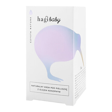 Hagi Baby, Natural diaper cream with hemp oil, 50 ml