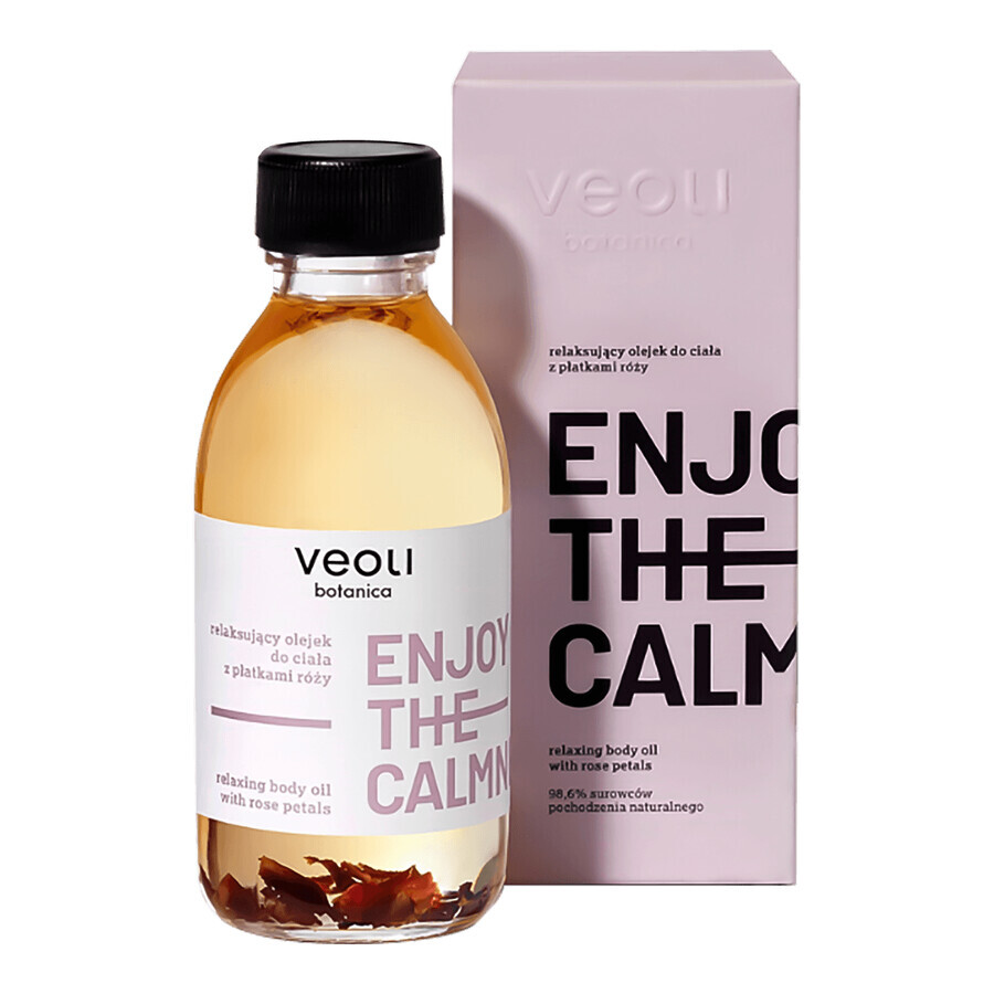 Veoli Botanica, Enjoy The Calmness, Körperöl mit Rosenblüten, 150 ml