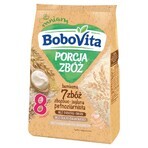 BoboVita Porcja Zbóż porridge 7 cereals, Getreide-Ei-Brei, ohne Milch, ohne Zuckerzusatz, nach 8 Monaten, 170 g