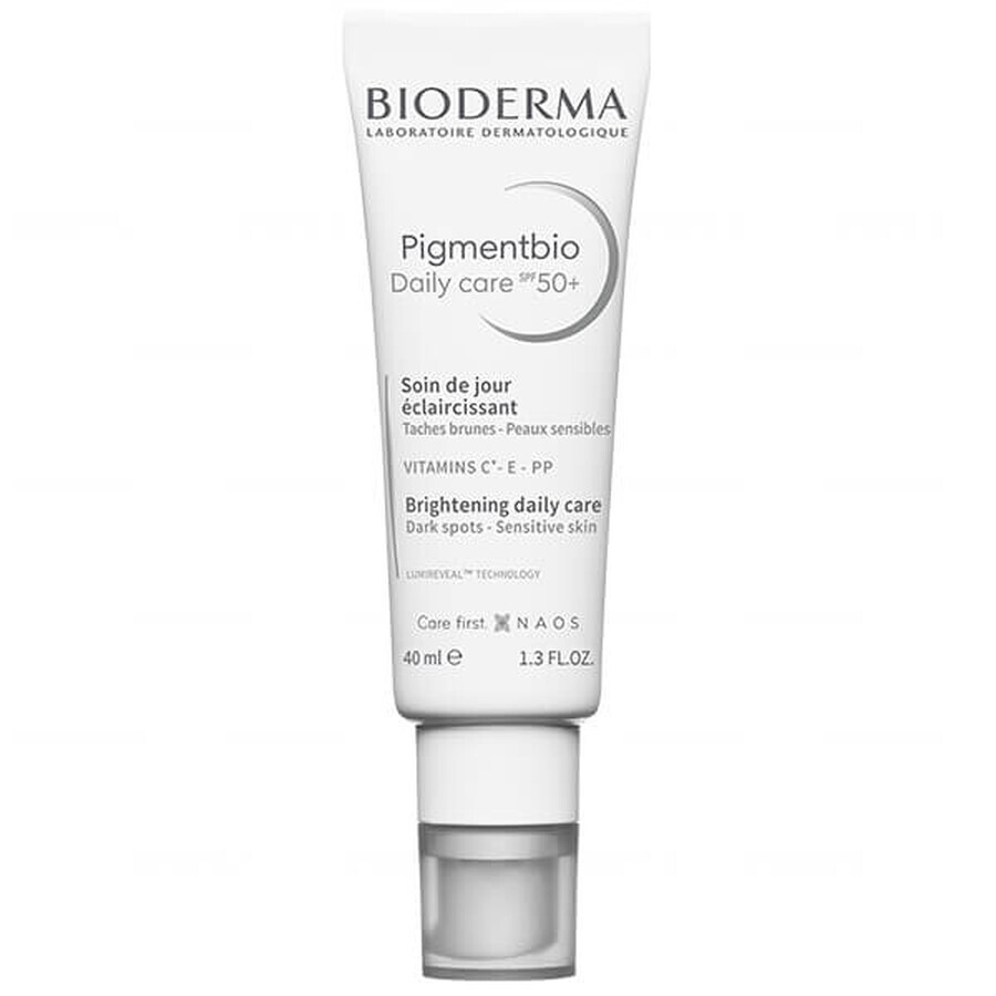 Bioderma Pigmentbio Daily Care, aufhellende Tagescreme, SPF 50+, 40 ml