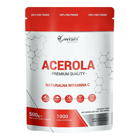 Wunsch Acerola, natürliches Vitamin C, 500 g