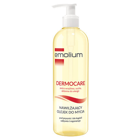 Emolium Dermocare, feuchtigkeitsspendendes Waschöl, ab 3 Monaten, 400 ml