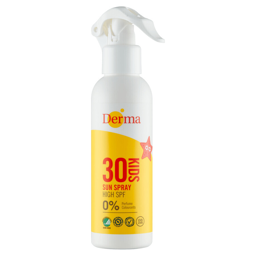 Derma Sun Kids, Sonnenspray für Kinder SPF30, 200 ml