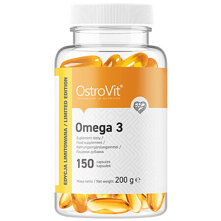 OstroVit Omega 3, ediție limitată, 150 capsule