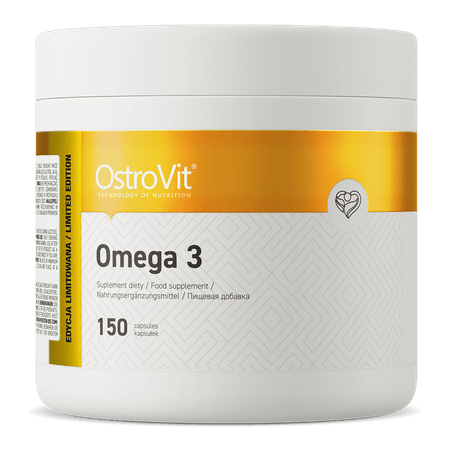 OstroVit Omega 3, limitierte Auflage, 150 Kapseln